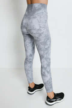 Legging taille haute Revitalise 7/8 - Tie-dye gris ciel