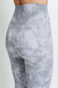 Legging taille haute Revitalise 7/8 - Tie-dye gris ciel