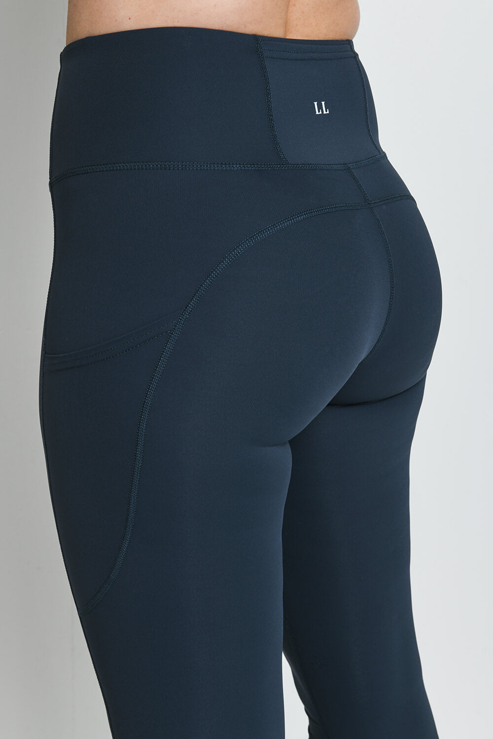 Legging de sport 7/8e taille haute Energise - Thunder Bleu