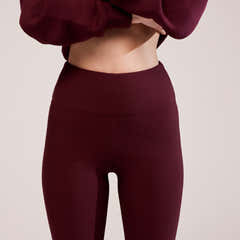 Legging évasé hiver - Bordeaux