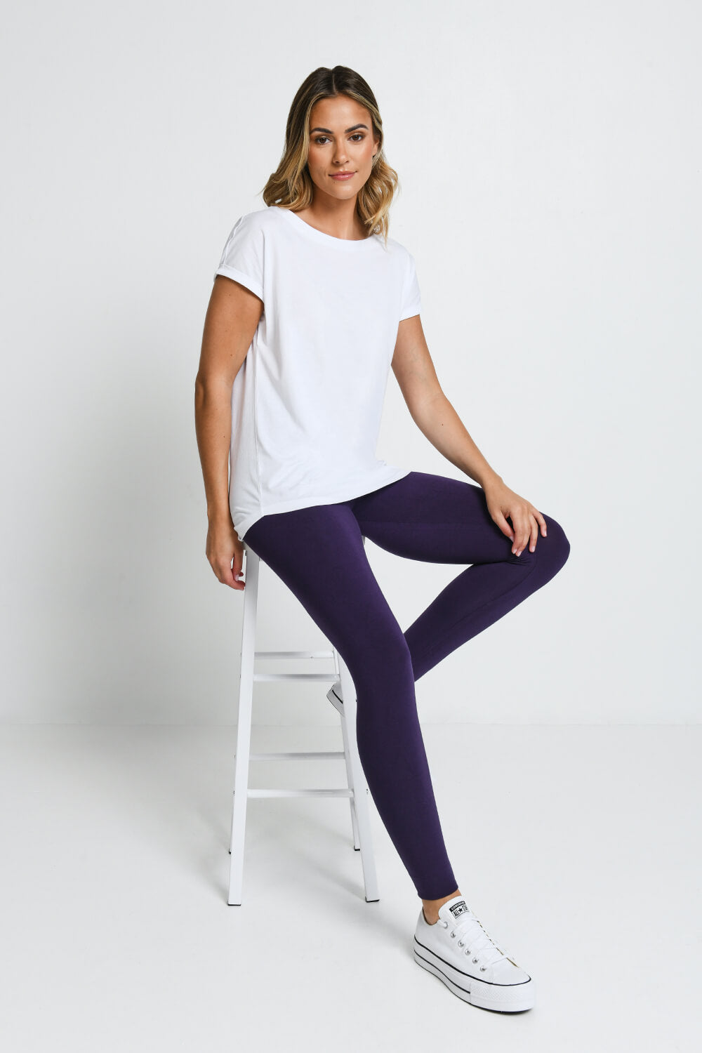 Legging léger taille haute Everyday - Acai Purple
