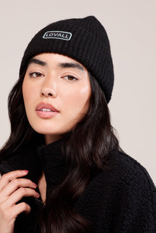 Knitted Hat - Black