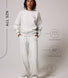 ALL SZN pantalon de jogging bio à jambes larges grande taille - Light Grey Marl