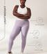 Legging léger taille haute Everyday - Mauve