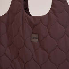 Sac matelassé - Marron expresso
