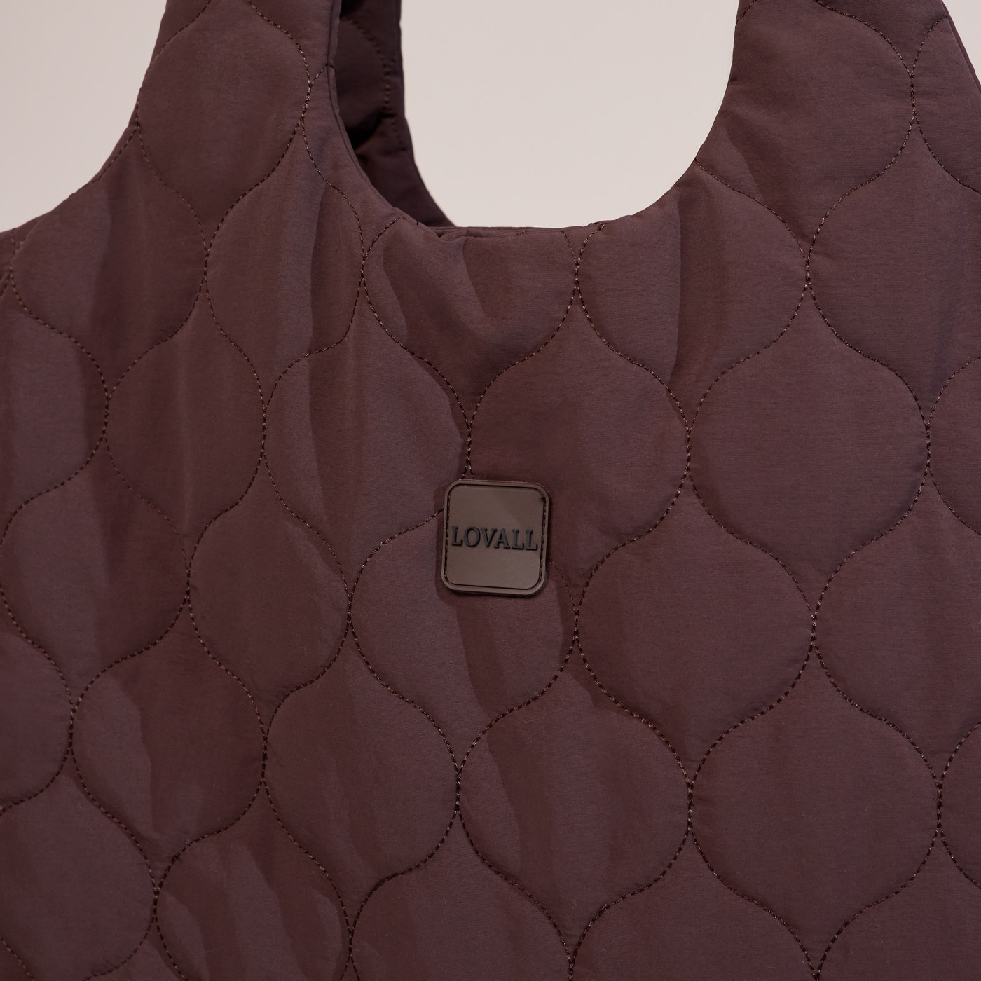 Sac matelassé - Marron expresso