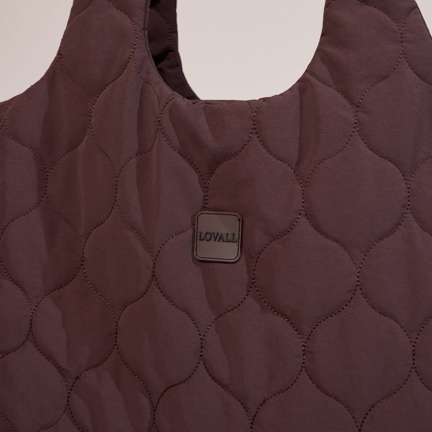 Quilted Bag - Espresso Brown