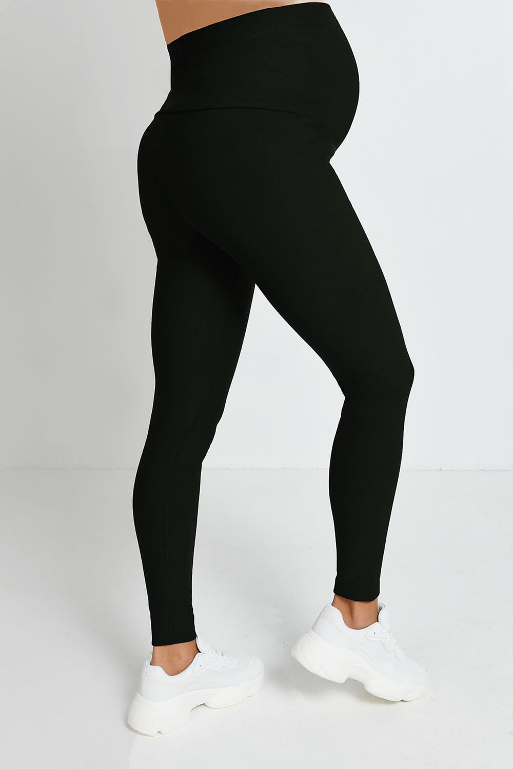 Legging de grossesse d'hiver de tous les jours - Olive foncé