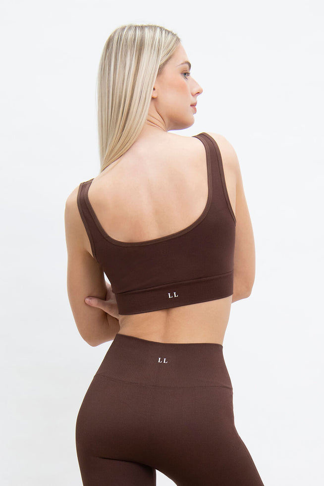 Brassière sans couture Ultimate - Chocolat