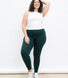 Legging taille haute grande taille Everyday - Vert Forêt