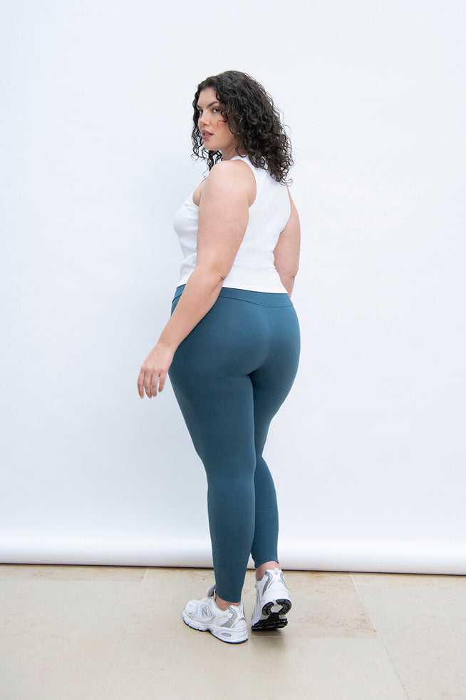 Legging taille haute grande taille Everyday - Bleu Cobalt