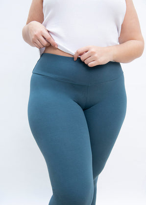 Legging taille haute grande taille Everyday - Bleu Cobalt