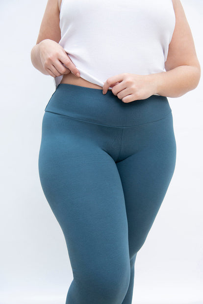 Legging taille haute grande taille Everyday - Bleu Cobalt