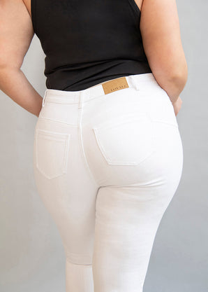 Jean sculptant Lift & Shape grande taille - Blanc