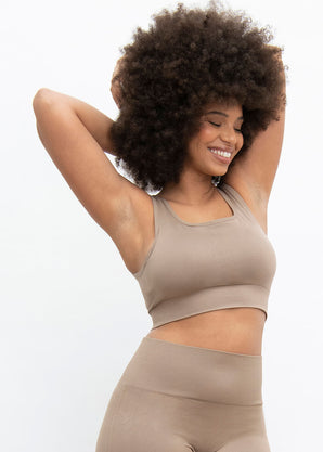 Brassière sans couture Ultimate - Oatmeal Avione