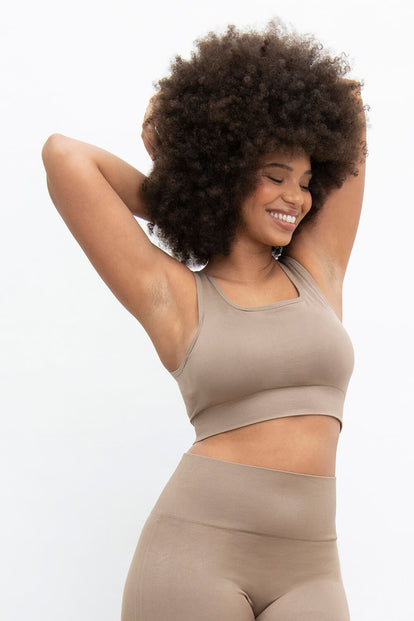 Brassière sans couture Ultimate - Oatmeal Avione