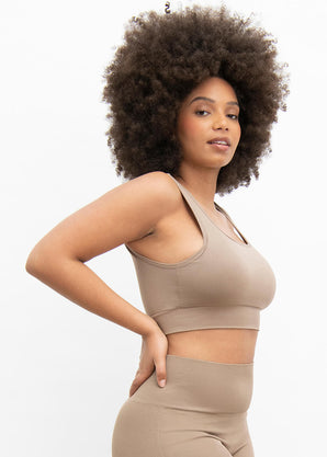 Brassière sans couture Ultimate - Oatmeal Avione