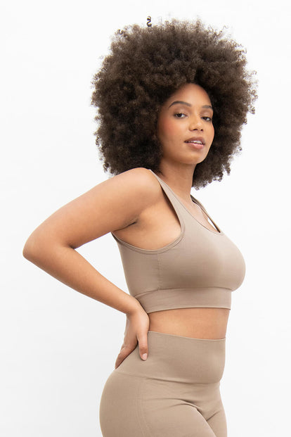 Brassière sans couture Ultimate - Oatmeal Avione