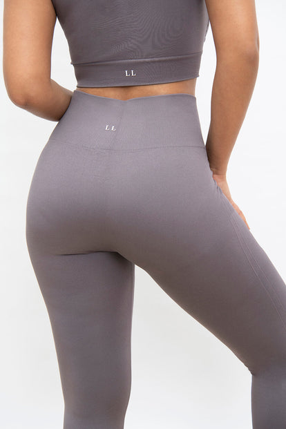 Legging taille haute sans couture Ultimate - Deep Mauve