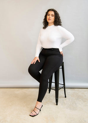 Jegging 7/8e grande taille Ultimate - Noir