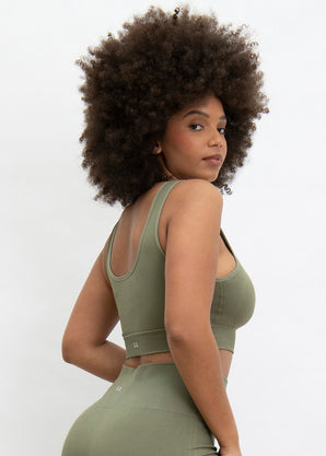 Brassière sans couture Ultimate - Vert Sauge