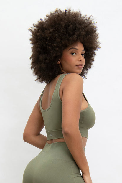 Brassière sans couture Ultimate - Vert Sauge