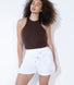 Short en lin Everyday - Blanc