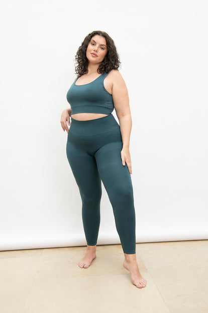 Brassière sans couture grande taille Ultimate - Teal Bleu