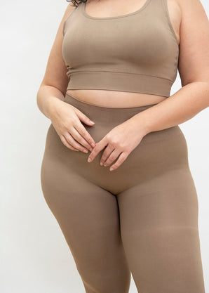 Brassière sans couture grande taille Ultimate - Oatmeal Avione