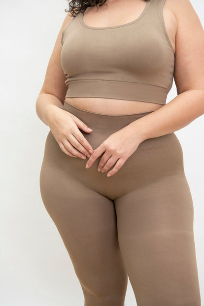 Brassière sans couture grande taille Ultimate - Oatmeal Avione