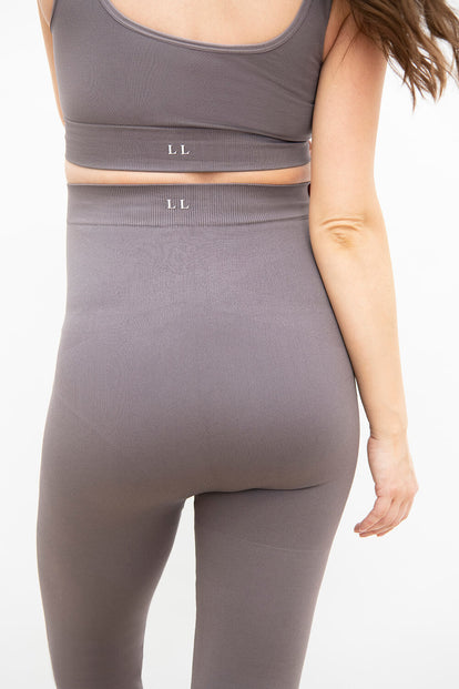 Legging de grossesse sans couture Ultimate - Deep Mauve