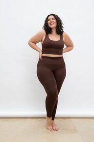 Brassière sans couture grande taille Ultimate - Chocolat