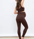 Legging de grossesse sans couture Ultimate - Chocolat