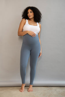 Legging léger de grossesse Everyday - Steel Bleu