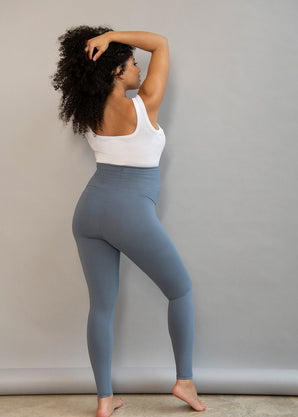 Legging léger de grossesse Everyday - Steel Bleu