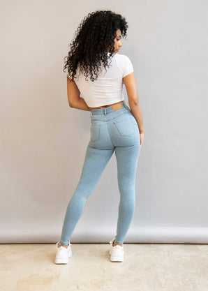 Jegging grande taille Ultimate - Light Bleu