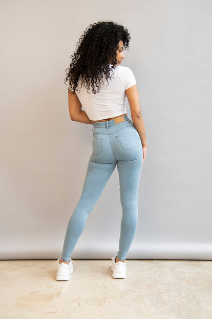 Jegging grande taille Ultimate - Light Bleu