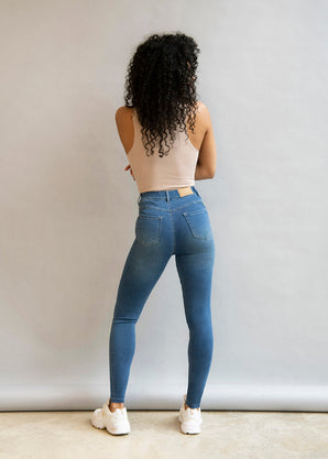 Jegging Ultimate - Mid Bleu