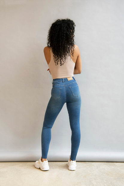 Jegging Ultimate - Mid Bleu