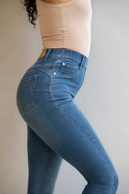 Jegging Ultimate - Mid Bleu