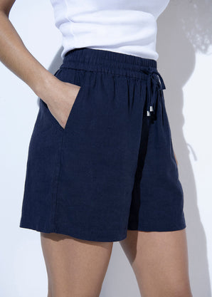 Short en lin Everyday - Marine