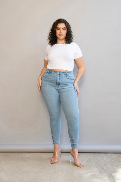 Curve Lift & Shape Jeans - Light Bleach