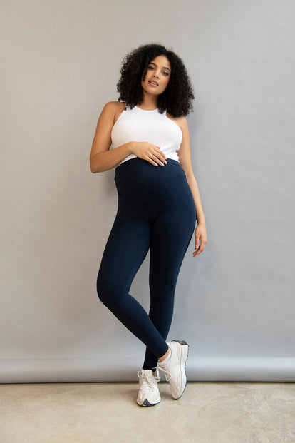 Legging de grossesse Everyday - Bleu Marine