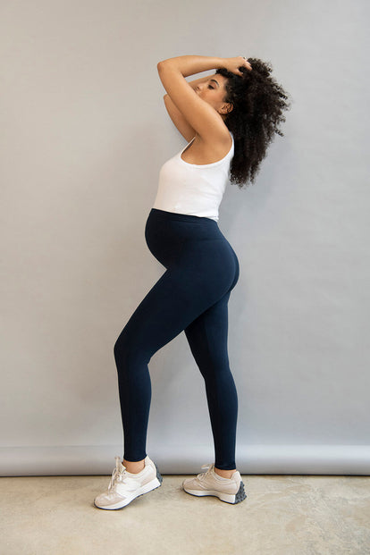 Legging de grossesse Everyday - Bleu Marine