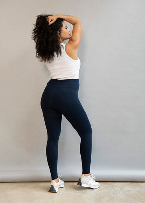 Legging de grossesse Everyday - Bleu Marine