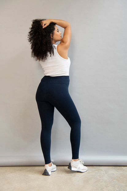 Legging de grossesse Everyday - Bleu Marine