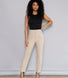 Pantalon cigarette grande taille - Sand