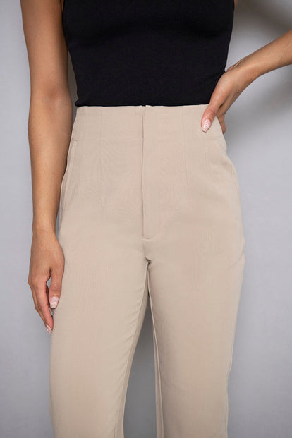 Pantalon cigarette - Sand