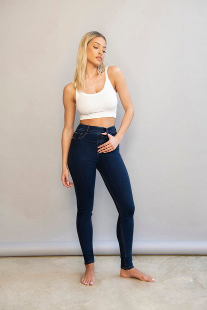 Jegging Ultimate - Dark Bleu