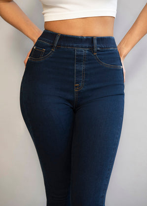 Jegging grande taille Ultimate - Dark Bleu